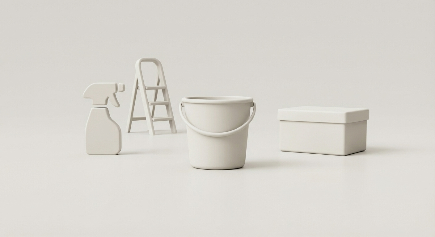 Produtos de limpeza e utilidades domésticas - Feirão da Construção