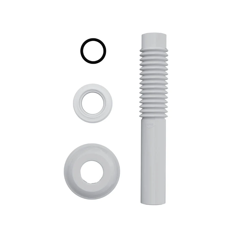 TUBO LIGACAO AJUSTAVEL BR P/ VASO 260MM 290403 BLUKIT