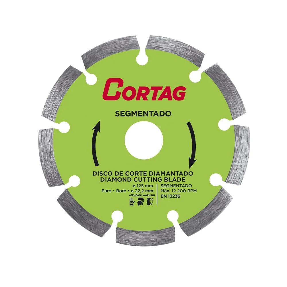 DISCO DIAM SEGMENTADO 110MM CORTAG