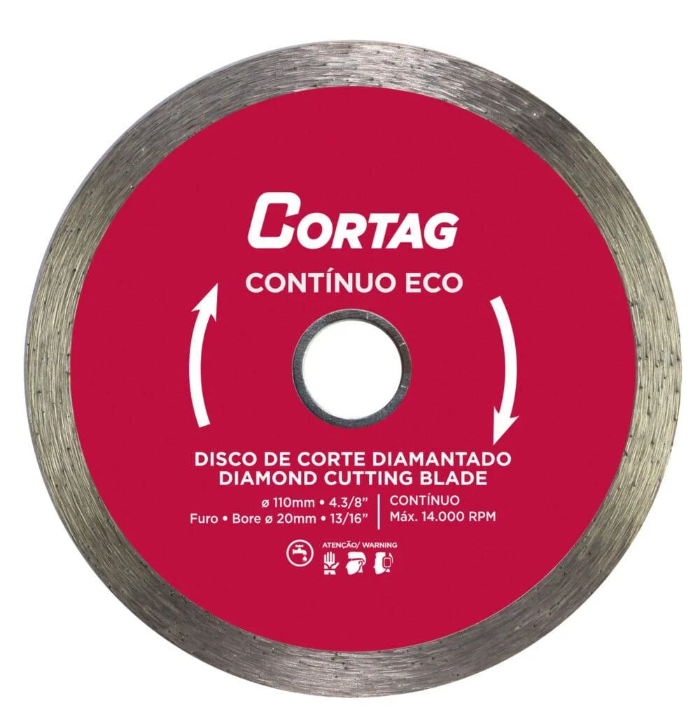 DISCO DIAM CONTINUO 110X20MM ECO CORTAG