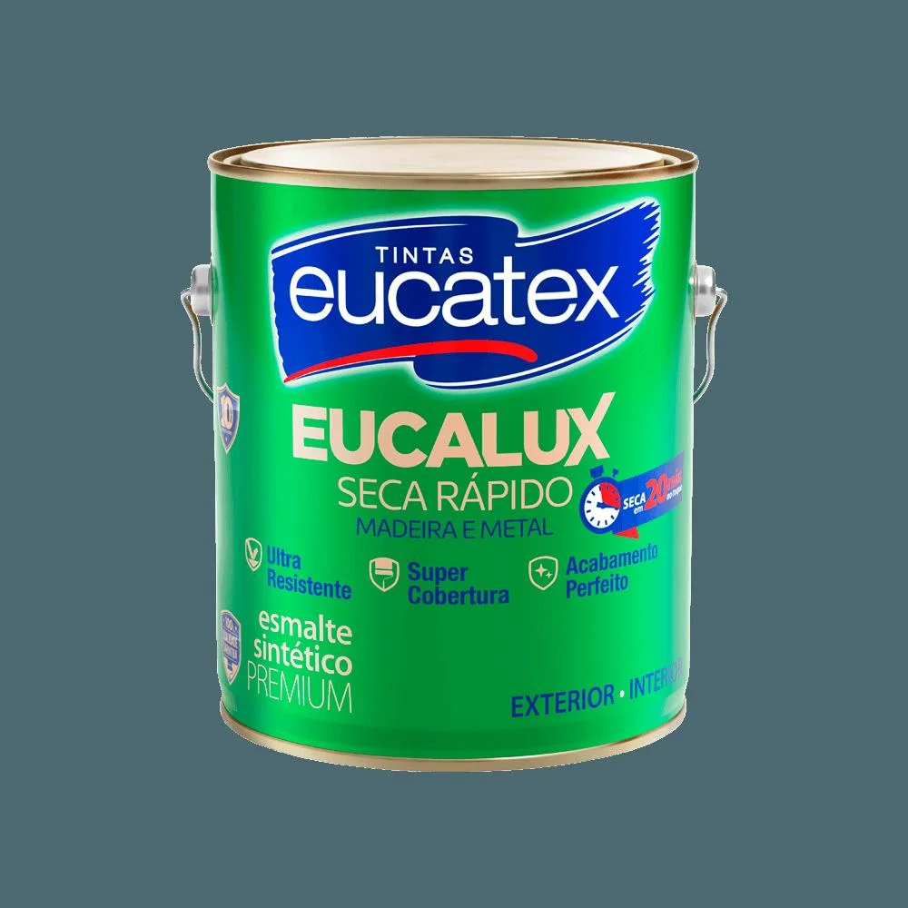EUCALUX SEC RAP 3,6L VERMELHO BR EUCATEX