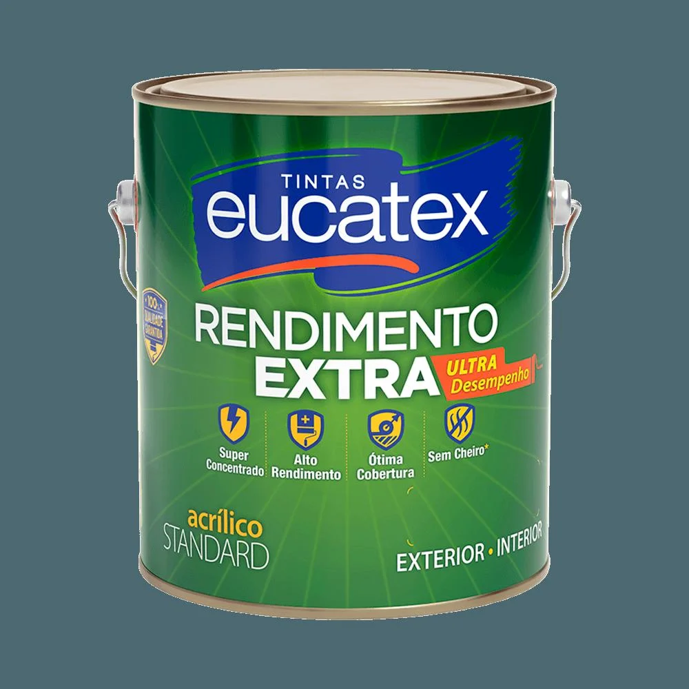RENDIMENTO EXTRA 3,6L CONCRETO EUCATEX