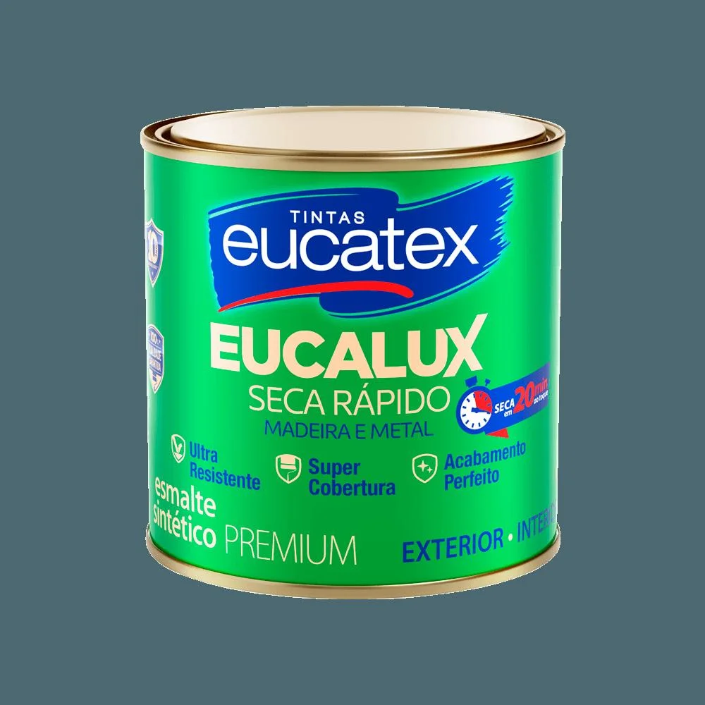 EUCALUX SEC RAP 225ML PRETO BR EUCATEX