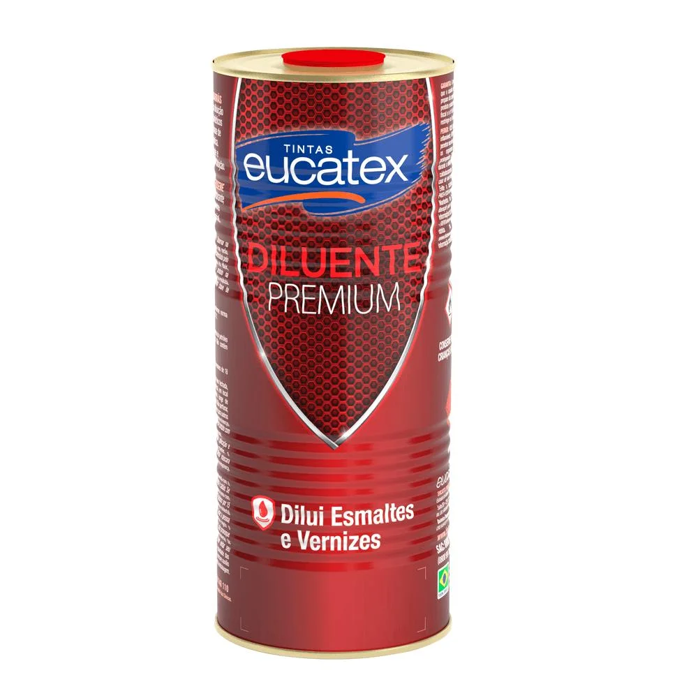 DILUENTE AGUARRAS 0,9L EUCATEX