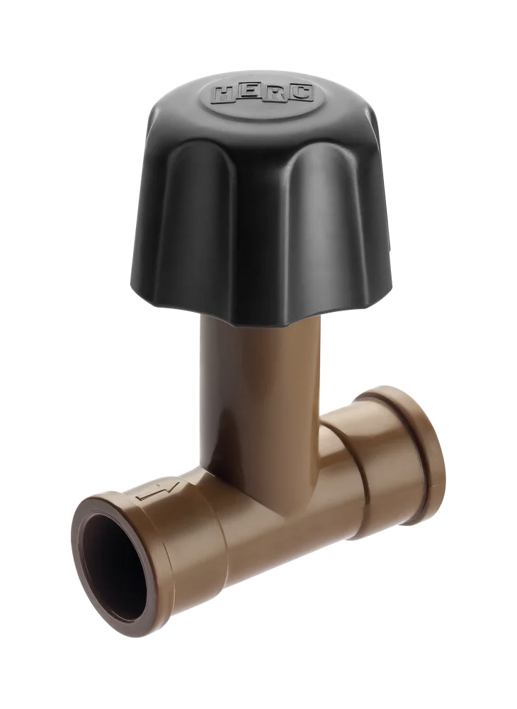 REGISTRO PRESSAO 20MM SOLD MARROM HERC