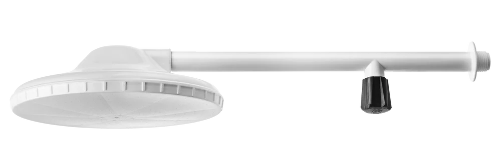 CHUVEIRO BCO 8" C/ REGISTRO REF2353 HERC