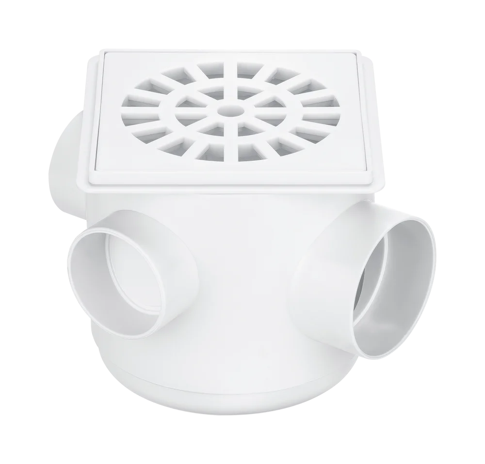 CAIXA SIFONADA GR QUAD 100X100X50 BR REF259 HERC