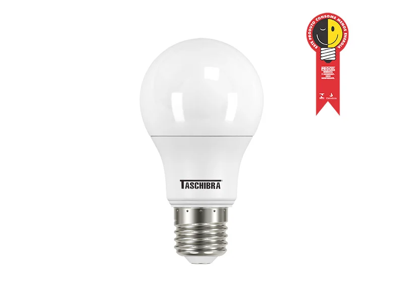 Lâmpada LED Bulbo 12W 6500K Branco Taschibra