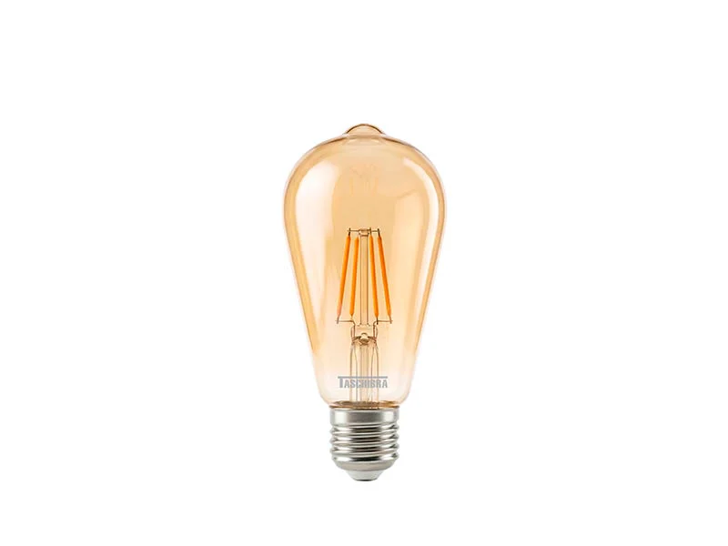 Lampada Led Vintage 4W St64 Ambar Taschibra