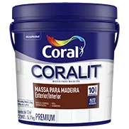 Massa P/ Madeira 900ML Coral