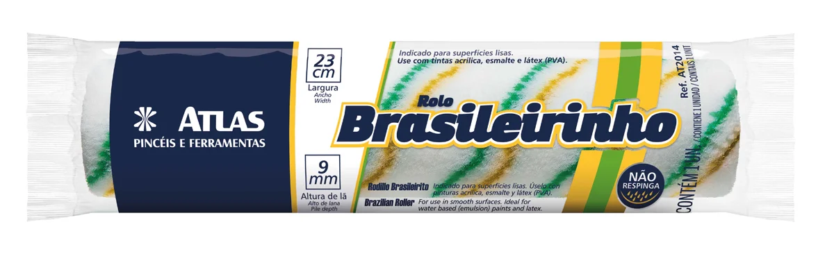 ROLO BRASILEIRINHO 23CM AT2014 ATLAS