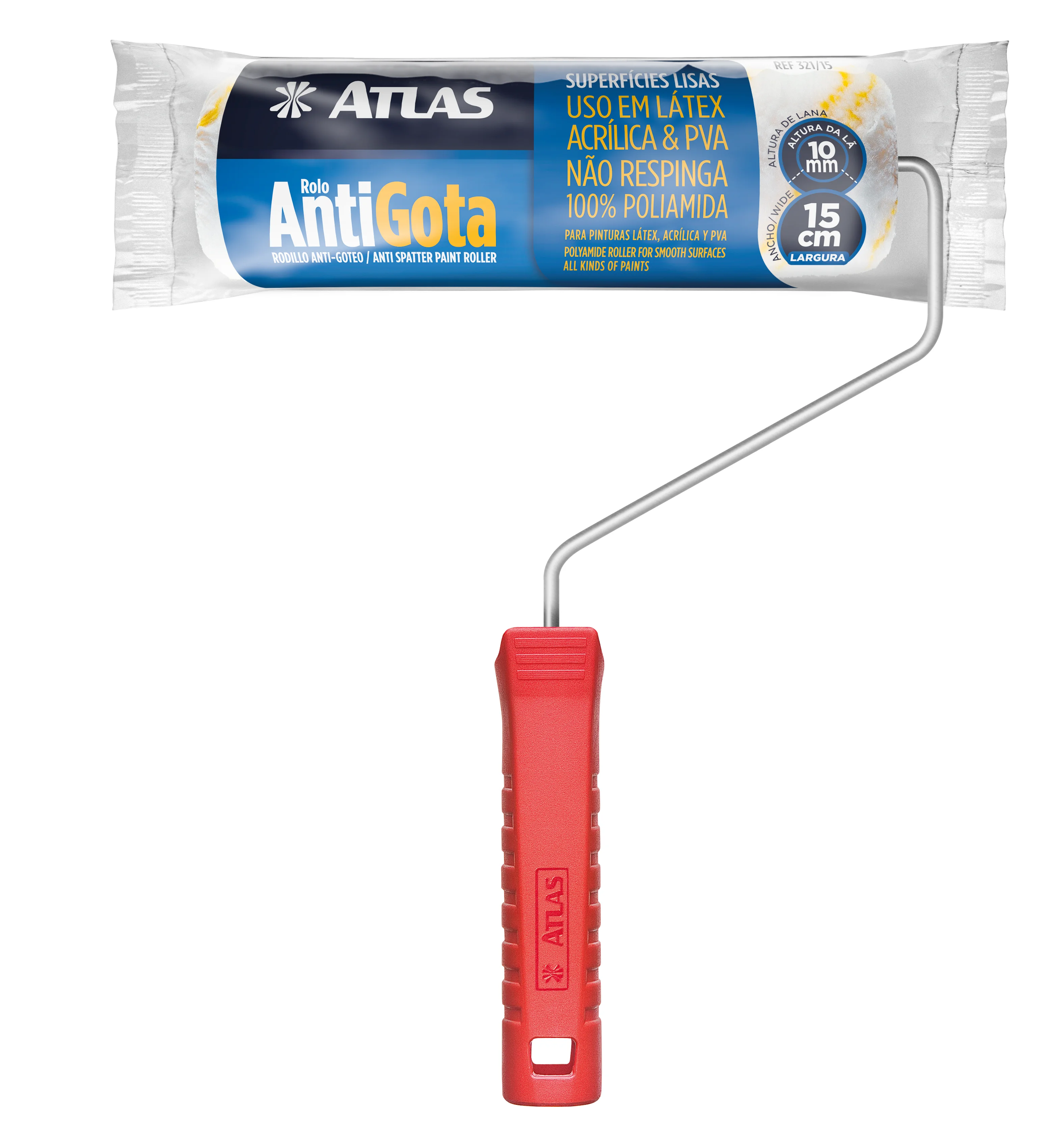 ROLO LA ANTI-GOTA 15CM REF 321/15 ATLAS