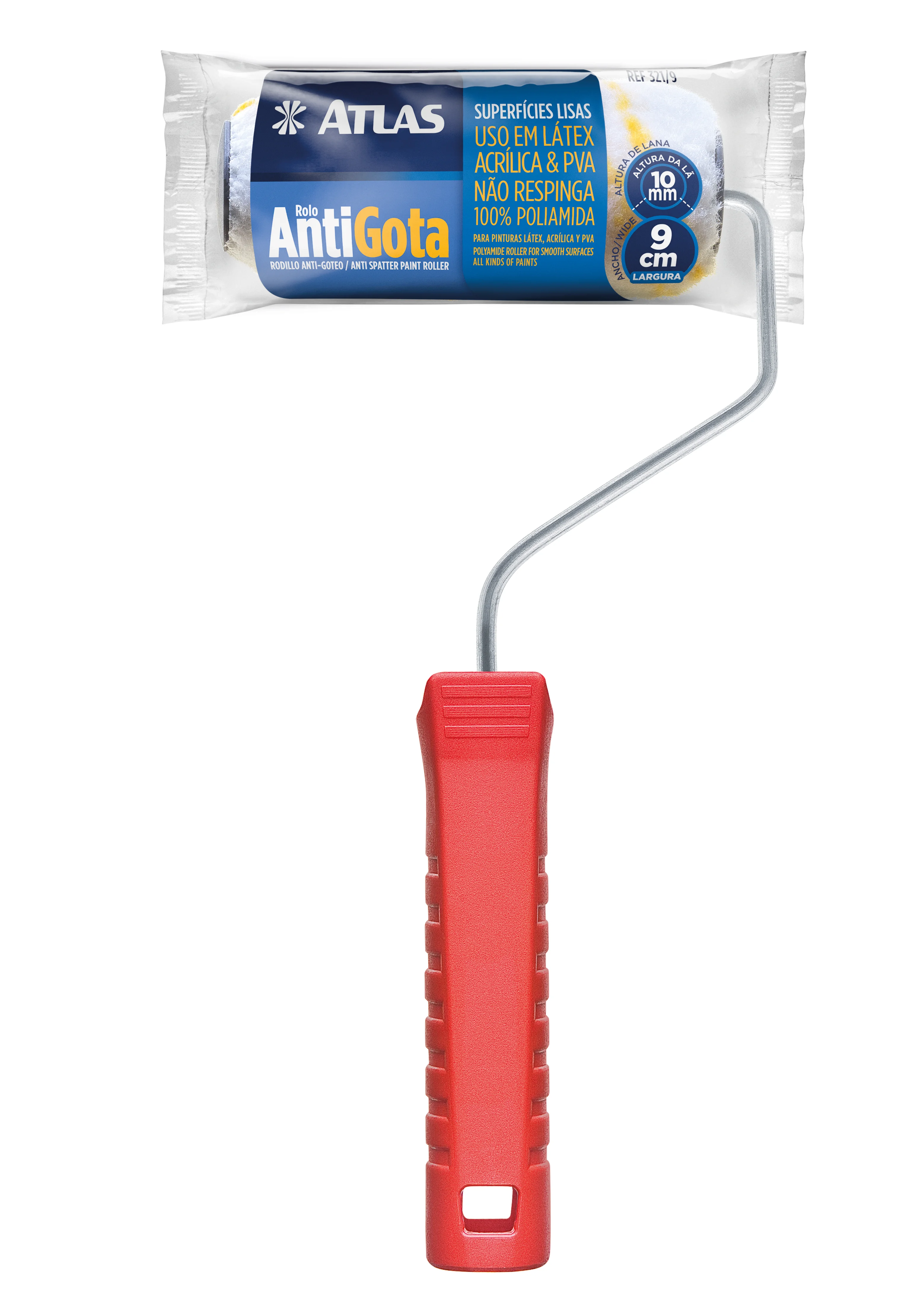 ROLO LA ANTI-GOTA 9CM REF 321/9 ATLAS