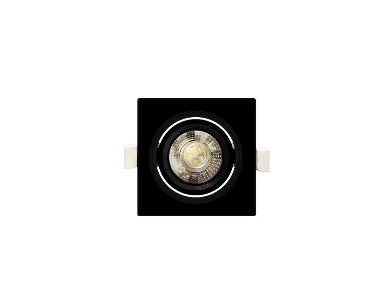 Spot Led Emb Quad 5W 6500k Preto Taschibra